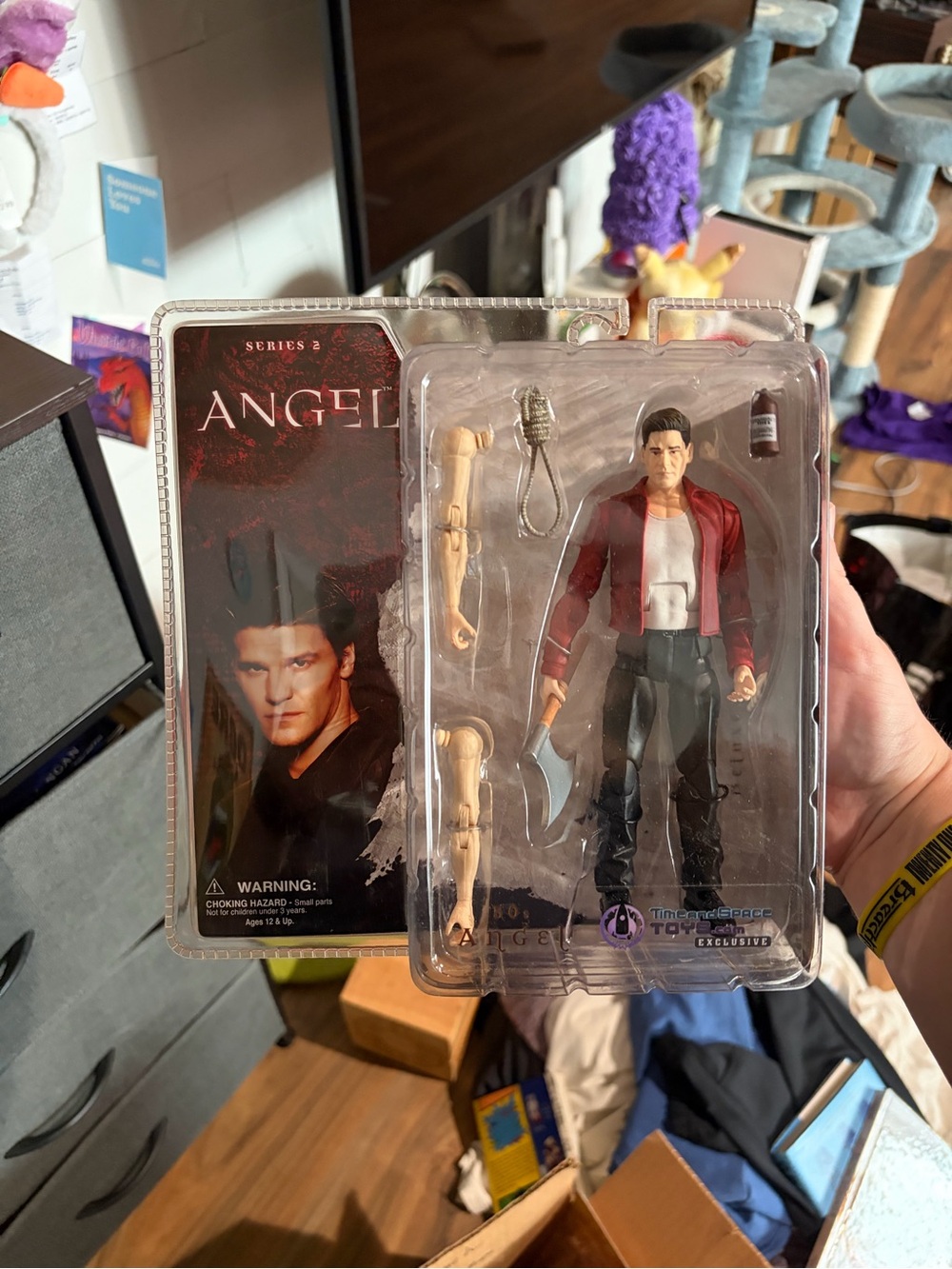 Angel Brand Collectible Figure - Red Jacket, Black Pants